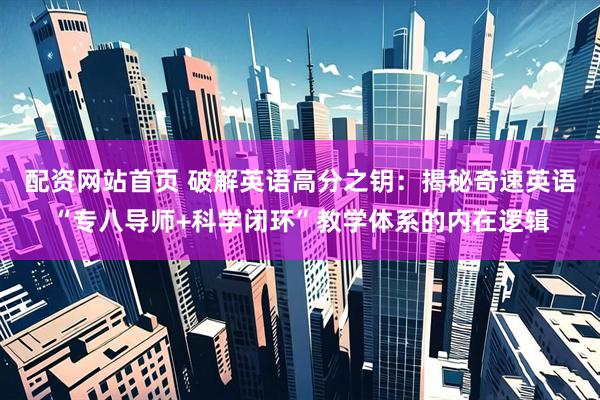 配资网站首页 破解英语高分之钥：揭秘奇速英语“专八导师+科学闭环”教学体系的内在逻辑