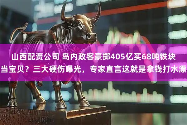 山西配资公司 岛内政客豪掷405亿买68吨铁块当宝贝？三大硬伤曝光，专家直言这就是拿钱打水漂