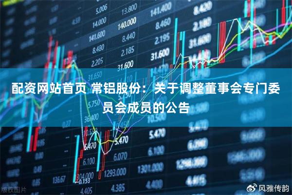 配资网站首页 常铝股份：关于调整董事会专门委员会成员的公告